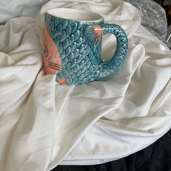 Vintage Hendrikson Imports Fish Mug - Picture 2 of 8